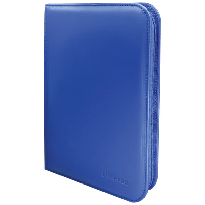 Binder - Ultra Pro - 4-Pocket Zippered Album - PRO-Binder - Vivid Blue