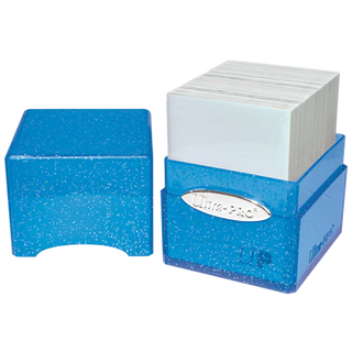 Deck Box - Ultra Pro - Satin Cube - Glitter Blue