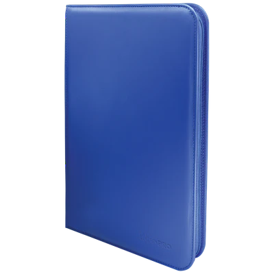 Binder - Ultra Pro - 9-Pocket Zippered Album - PRO-Binder - Vivid Blue