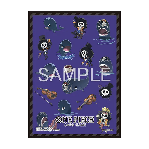 Deck Sleeves - Bandai - One Piece TCG - Official Sleeves 14 - Brook & Laboon (70 ct.)