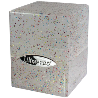 Deck Box - Ultra Pro - Satin Cube - Glitter Clear