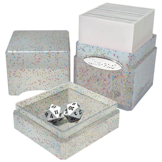 Deck Box - Ultra Pro - Satin Tower - Glitter Clear