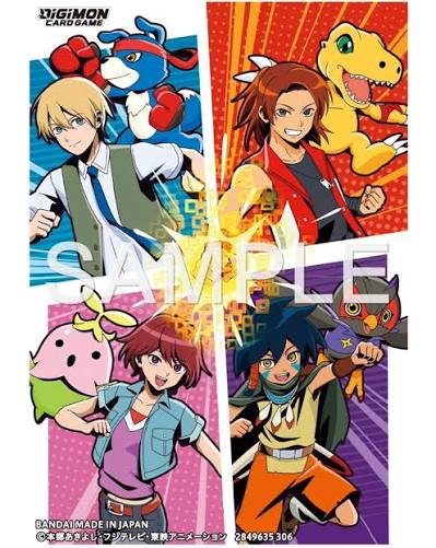 Deck Sleeves - Bandai - Digimon - Official Sleeves Set 3 (2026) - Data Squad (60 Ct.)