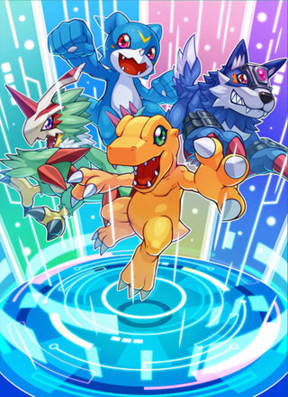 Deck Sleeves - Bandai - Digimon - Official Sleeves Set 1 (2025) - Digivolution (60 ct.)