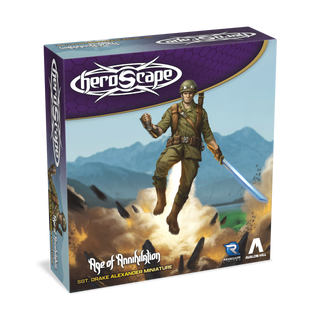 Heroscape - Age of Annihilation - Sgt. Drake Alexander Miniature
