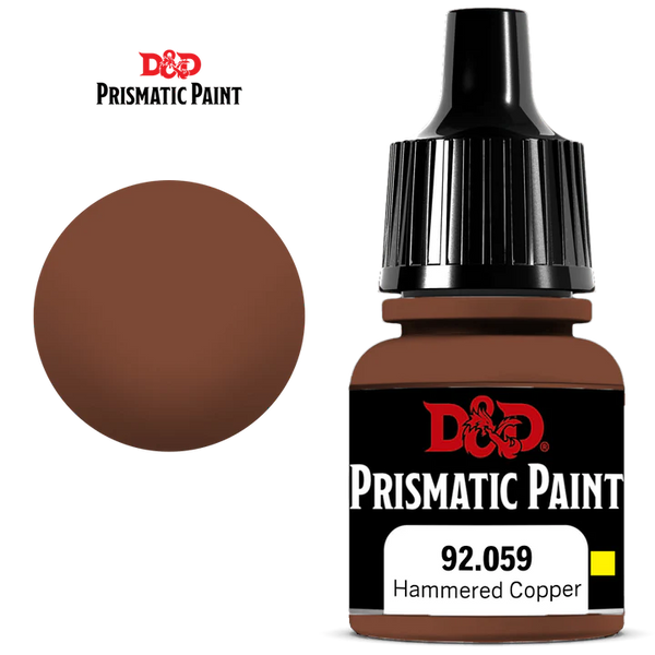 Painting - WizKids - D&D - Prismatic Paint - Metallic - Hammered Copper (8 ml.)