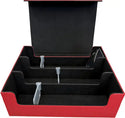 Deck Box - Magazine Exchange - 1800-Count 3-Row - Red & Black