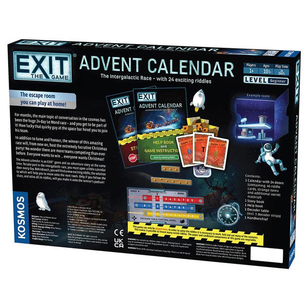 Exit: The Game - Advent Calendar - The Intergalactic Race