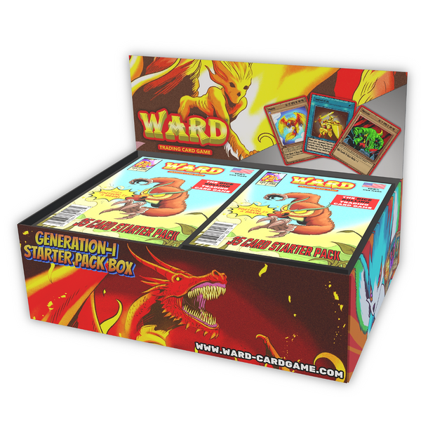 Ward TCG - Generation 1 Edition 2 - Starter Pack Display Box