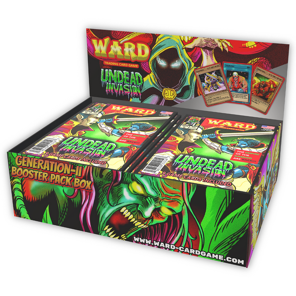 Ward TCG - Generation-II Undead Invasion - Booster Pack Display Box