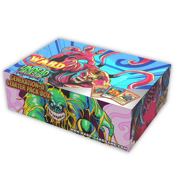 Ward TCG - Generation-II Undead Invasion - Starter Pack Display Box