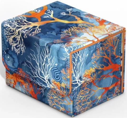 Deck Box - Ultimate Guard - Sidewinder 100+ - Xenoskin - 2025 Coral Places - Fiery Reef