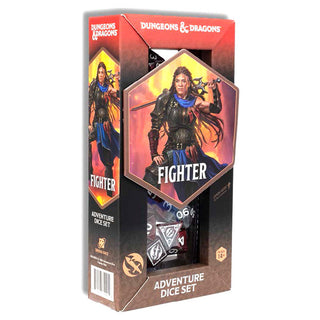 Dice - Sirius - Polyhedral RPG Set (14 ct.) - 16mm - Adventure Dice - Fighter Red (Refresh)