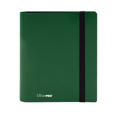 Binder - Ultra Pro - 4-Pocket Album - PRO-Binder - Eclipse - Forest Green