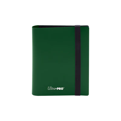 Binder - Ultra Pro - 2-Pocket Album - PRO-Binder - Eclipse - Forest Green