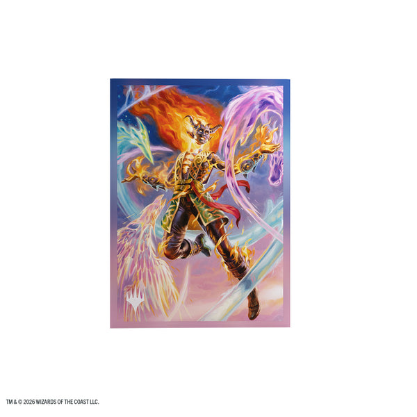 Deck Sleeves - Gamegenic - Premium Art Sleeve - Magic: The Gathering - Lorwyn Eclipsed -  Ashling, the Limitless (105 Ct.)