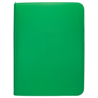 Binder - Ultra Pro - 9-Pocket Zippered Album - PRO-Binder - Vivid Green