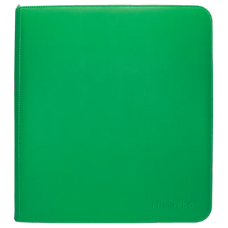 Binder - Ultra Pro - 12-Pocket Zippered Album - PRO-Binder - Vivid Green