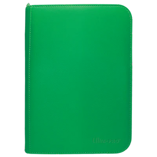 Binder - Ultra Pro - 4-Pocket Zippered Album - PRO-Binder - Vivid Green