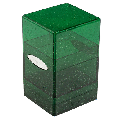 Deck Box - Ultra Pro - Satin Tower - Glitter Green