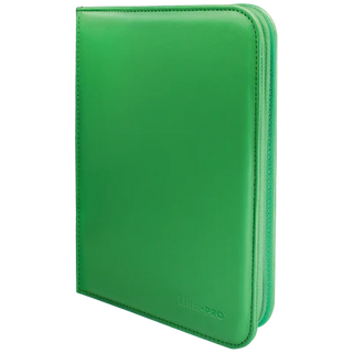 Binder - Ultra Pro - 4-Pocket Zippered Album - PRO-Binder - Vivid Green