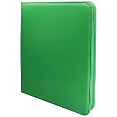 Binder - Ultra Pro - 12-Pocket Zippered Album - PRO-Binder - Vivid Green