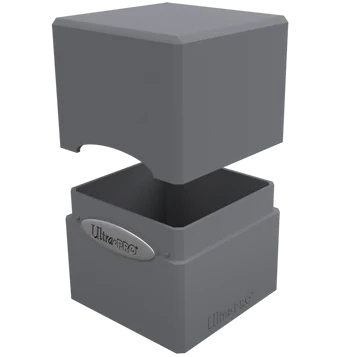 Deck Box - Ultra Pro - Satin Cube - Smoke Grey