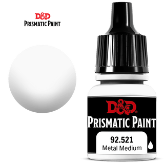 Painting - WizKids - D&D - Prismatic Paint - Auxiliary - Metal Medium (8 ml.)