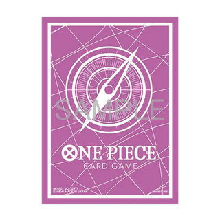 Deck Sleeves - Bandai - One Piece TCG - Standard Purple (70 Ct.)