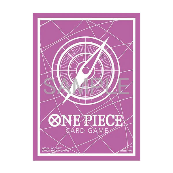 Deck Sleeves - Bandai - One Piece TCG - Standard Purple (70 Ct.)