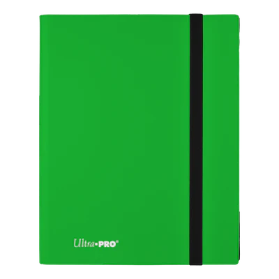 Binder - Ultra Pro - 9-Pocket Album - PRO-Binder - Eclipse - Lime Green