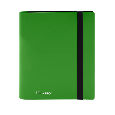 Binder - Ultra Pro - 4-Pocket Album - PRO-Binder - Eclipse - Lime Green