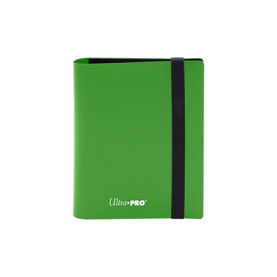 Binder - Ultra Pro - 2-Pocket Album - PRO-Binder - Eclipse - Lime Green