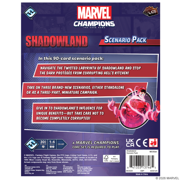 Marvel Champions: The Card Game - Shadowland Scenario Pack