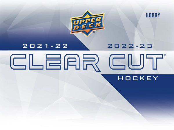 2021/22 & 2022/23 Upper Deck Clear Cut Hockey Hobby Box