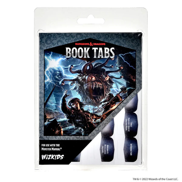 D&D 5th Edition - Dungeons & Dragons RPG - Monster Manual Book Tabs
