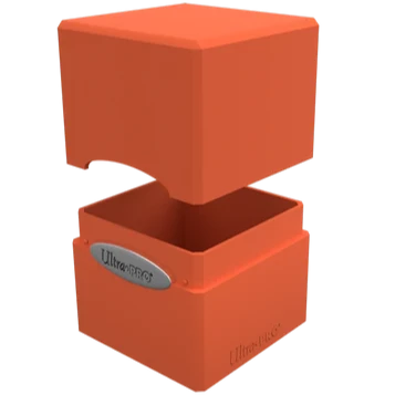 Deck Box - Ultra Pro - Satin Cube - Pumpkin Orange
