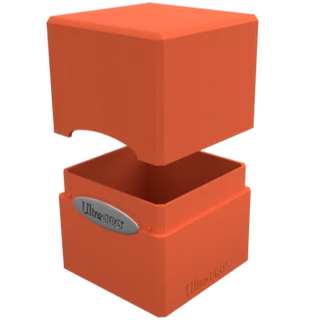 Deck Box - Ultra Pro - Satin Cube - Pumpkin Orange