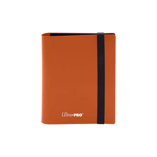 Binder - Ultra Pro - 2-Pocket Album - PRO-Binder - Eclipse - Pumpkin Orange