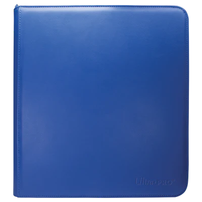 Binder - Ultra Pro - 12-Pocket Zippered Album - PRO-Binder - Vivid Blue