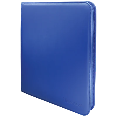 Binder - Ultra Pro - 12-Pocket Zippered Album - PRO-Binder - Vivid Blue
