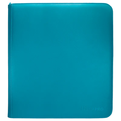 Binder - Ultra Pro - 12-Pocket Zippered Album - PRO-Binder - Vivid Teal