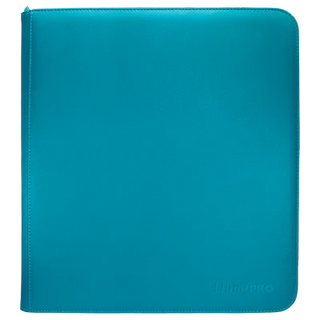 Binder - Ultra Pro - 12-Pocket Zippered Album - PRO-Binder - Vivid Teal