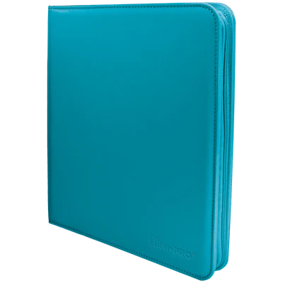 Binder - Ultra Pro - 12-Pocket Zippered Album - PRO-Binder - Vivid Teal
