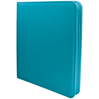 Binder - Ultra Pro - 12-Pocket Zippered Album - PRO-Binder - Vivid Teal