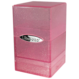 Deck Box - Ultra Pro - Satin Tower - Glitter Pink