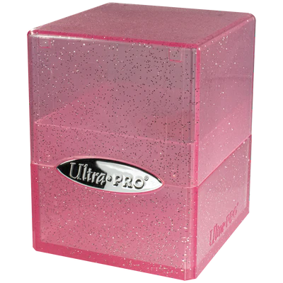 Deck Box - Ultra Pro - Satin Cube - Glitter Pink
