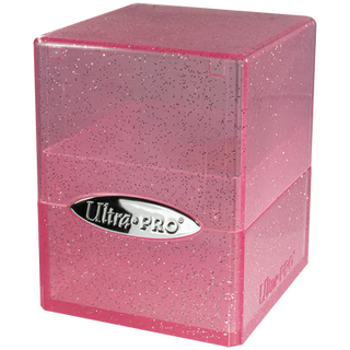 Deck Box - Ultra Pro - Satin Cube - Glitter Pink