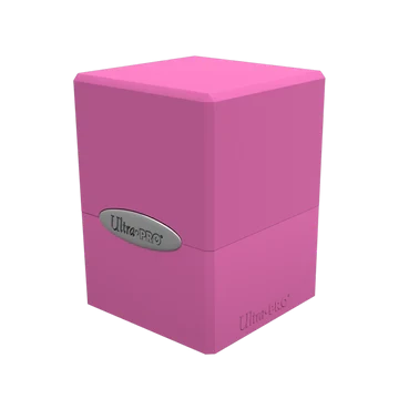 Deck Box - Ultra Pro - Satin Cube - Hot Pink
