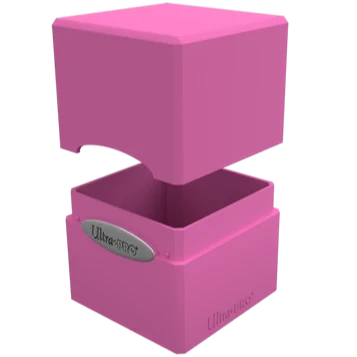 Deck Box - Ultra Pro - Satin Cube - Hot Pink